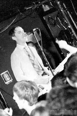 The Thermals at Middle East Downstairs, May 7, 2009. Photo by Ari Sommer.