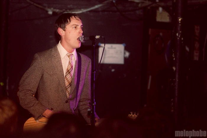 The Thermals at Middle East Downstairs, May 7, 2009. Photo by Ari Sommer.