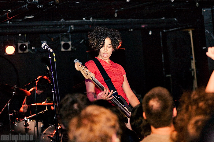 The Thermals at Middle East Downstairs, May 7, 2009. Photo by Ari Sommer.