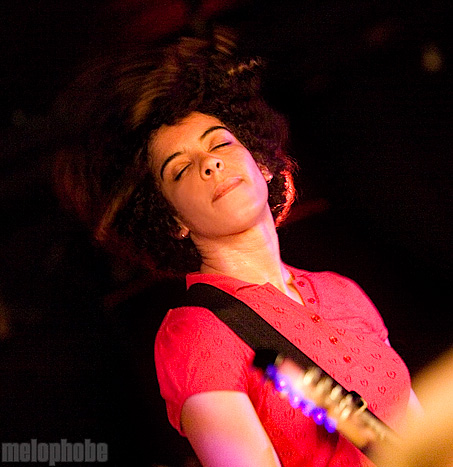The Thermals at Middle East Downstairs, May 7, 2009. Photo by Ari Sommer.