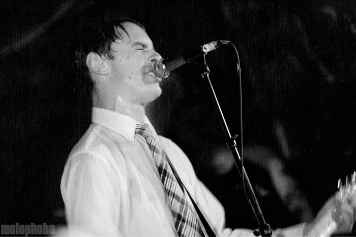 The Thermals at Middle East Downstairs, May 7, 2009. Photo by Ari Sommer.