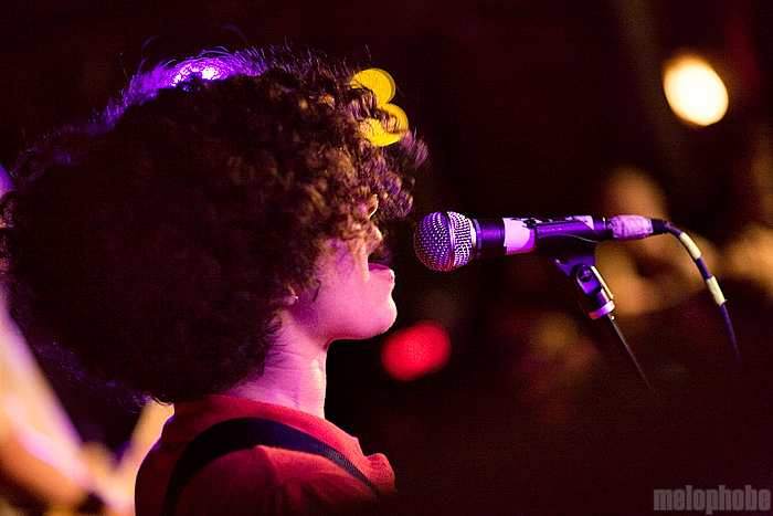 The Thermals at Middle East Downstairs, May 7, 2009. Photo by Ari Sommer.