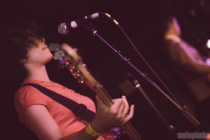The Thermals at Middle East Downstairs, May 7, 2009. Photo by Ari Sommer.