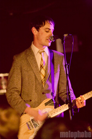 The Thermals at Middle East Downstairs, May 7, 2009. Photo by Ari Sommer.