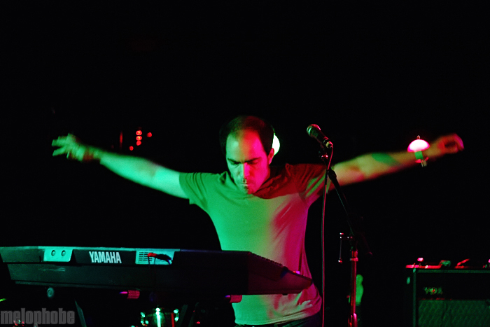 Max Tundra at Middle East Downstairs, May 8, 2009. Photo by Chris Barth.