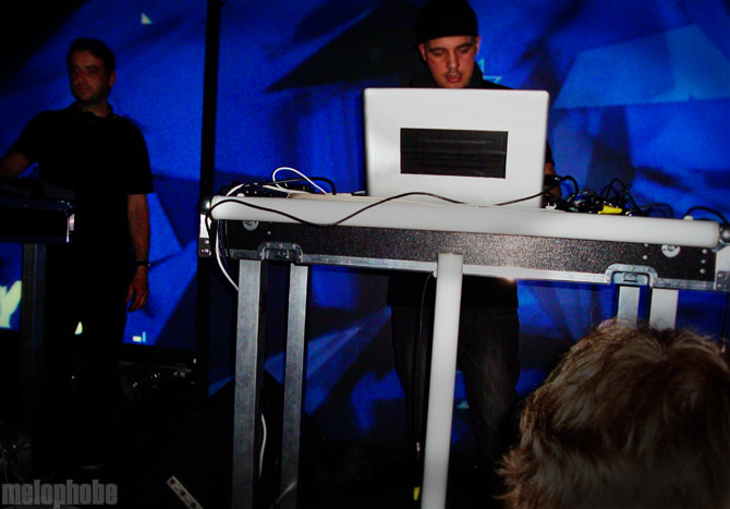 Moderat at Neumos, May 19, 2009. Photo by Tighe McGillivray.