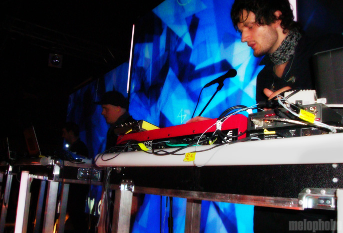 Moderat at Neumos, May 19, 2009. Photo by Tighe McGillivray.
