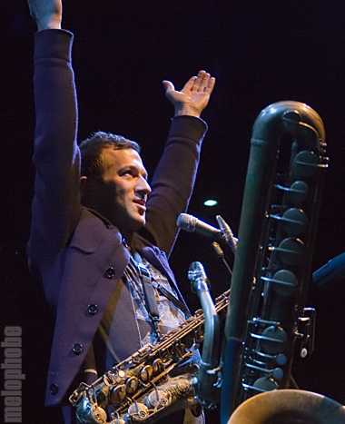 Colin Stetson at House of Blues, May 23, 2009. Photo by Ian Doreian.