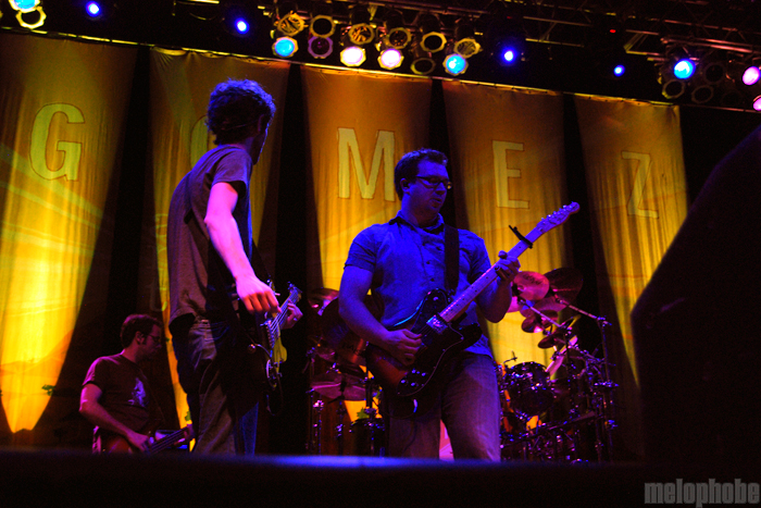 Gomez at House of Blues, June 2, 2009. Photo by Andrew Iliff.