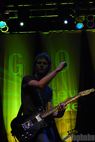 Gomez at House of Blues, June 2, 2009. Photo by Andrew Iliff.
