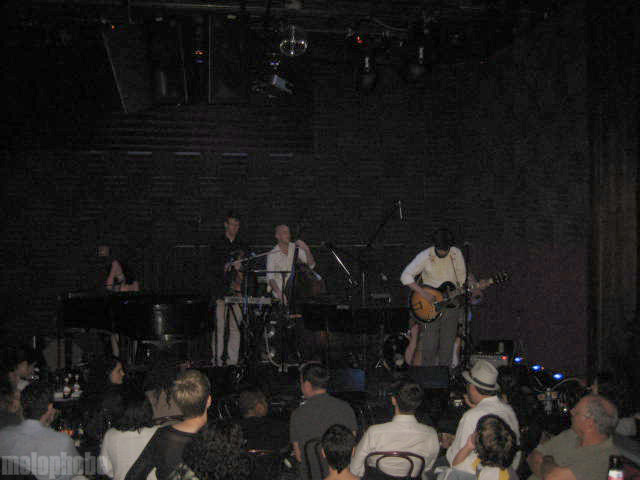 Elizabeth & the Catapult at Joe's Pub, June 11, 2009. Photo by Jeff Tomczek.