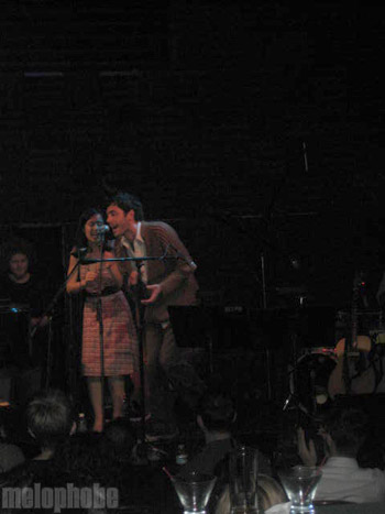 Elizabeth & the Catapult at Joe's Pub, June 11, 2009. Photo by Jeff Tomczek.