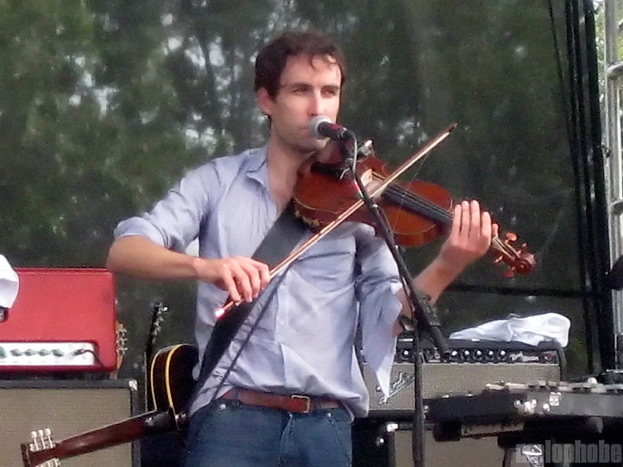 Andrew Bird, June 14, 2009. Photo by Ben Piper.