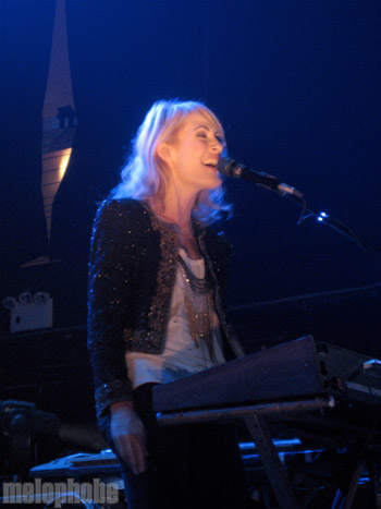 Metric at Terminal 5, June 17, 2009. Photo by Anna Gillespie.