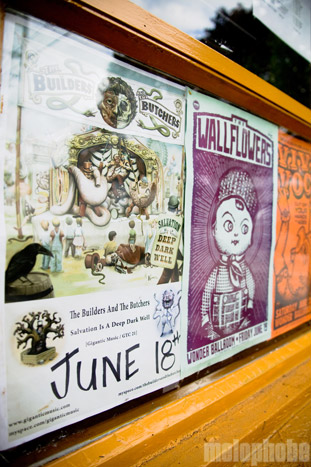 The Builders and the Butchers at Wonder Ballroom, June 18, 2009. Photo by Steve Benoit.