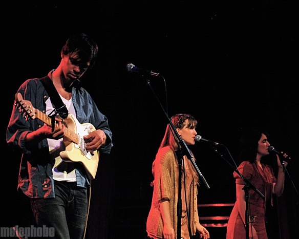 Dirty Projectors at Somerville Theatre, June 18, 2009. Photo by Andrew Iliff.
