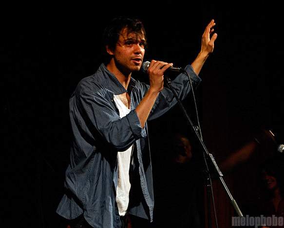 Dirty Projectors at Somerville Theatre, June 18, 2009. Photo by Andrew Iliff.