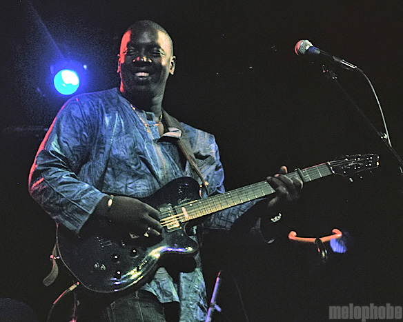 Vieux Farka Toure at Somerville Theatre, June 18, 2009. Photo by Andrew Iliff.
