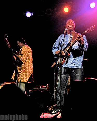 Vieux Farka Toure at Somerville Theatre, June 18, 2009. Photo by Andrew Iliff.