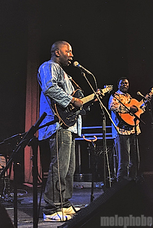 Vieux Farka Toure at Somerville Theatre, June 18, 2009. Photo by Andrew Iliff.