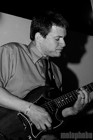 Alan Singley & Pants Machine at Backspace, June 19, 2009. Photo by Angel Priest.