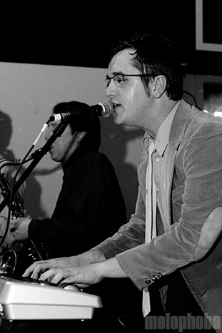 Alan Singley & Pants Machine at Backspace, June 19, 2009. Photo by Angel Priest.