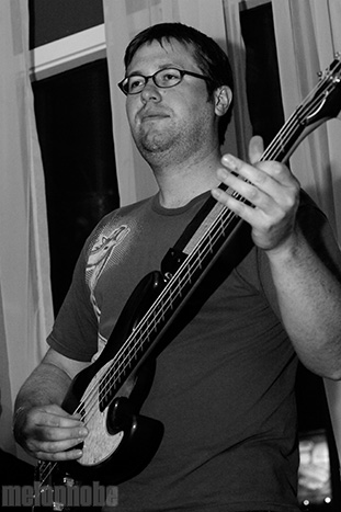 Alan Singley & Pants Machine at Backspace, June 19, 2009. Photo by Angel Priest.