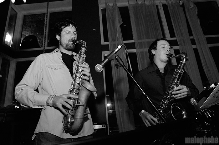 Alan Singley & Pants Machine at Backspace, June 19, 2009. Photo by Angel Priest.