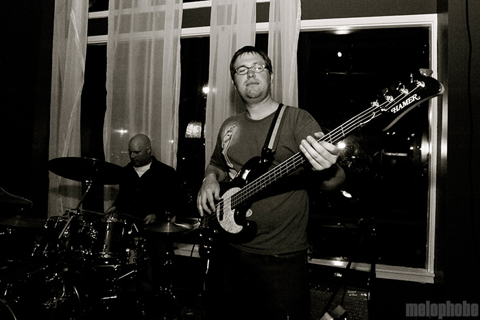 Alan Singley & Pants Machine at Backspace, June 19, 2009. Photo by Angel Priest.