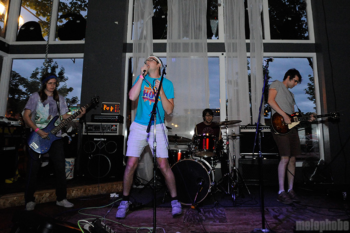 Pep Assembly at Backspace, June 19, 2009. Photo by Angel Priest.