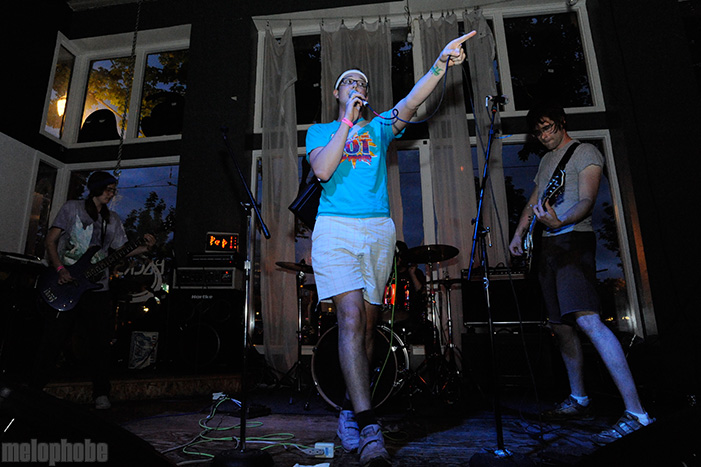 Pep Assembly at Backspace, June 19, 2009. Photo by Angel Priest.