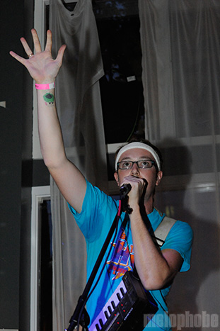 Pep Assembly at Backspace, June 19, 2009. Photo by Angel Priest.