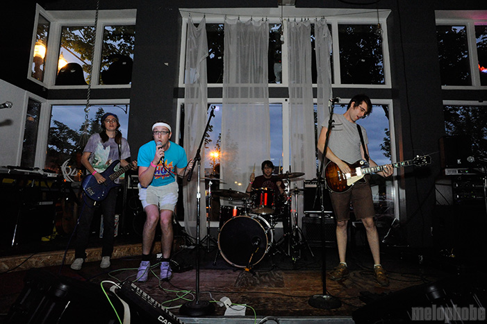 Pep Assembly at Backspace, June 19, 2009. Photo by Angel Priest.