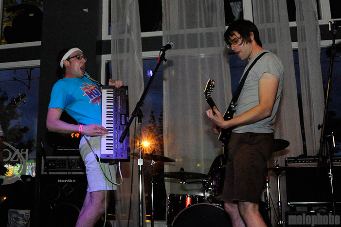 Pep Assembly at Backspace, June 19, 2009. Photo by Angel Priest.