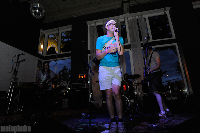 Pep Assembly at Backspace, June 19, 2009. Photo by Angel Priest.