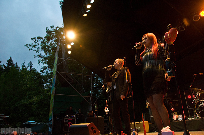 B-52s at Oregon Zoo, June 19, 2009. Photo by Ian McNeil.
