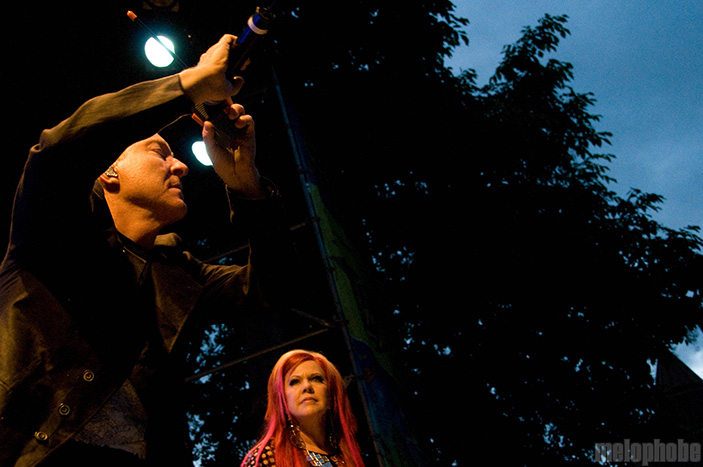 B-52s at Oregon Zoo, June 19, 2009. Photo by Ian McNeil.