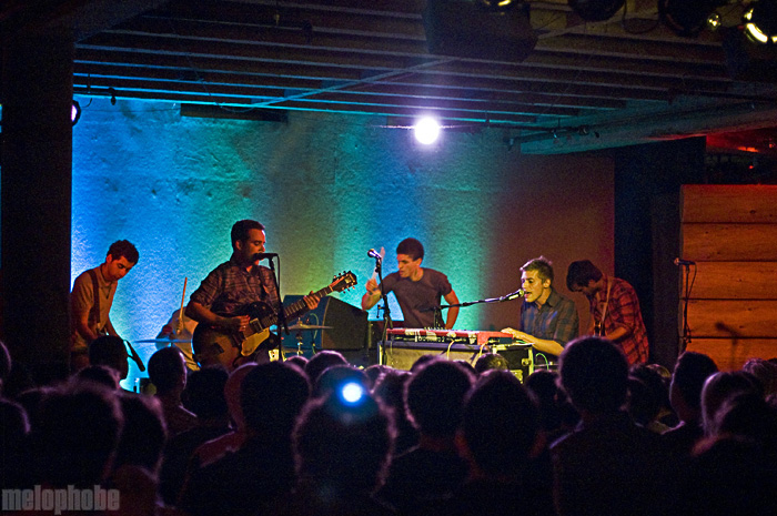 White Rabbits at Doug Fir Lounge, June 23, 2009. Photo by Cory Zimmerman.