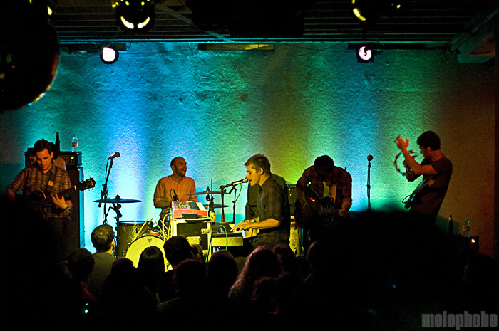 White Rabbits at Doug Fir Lounge, June 23, 2009. Photo by Cory Zimmerman.