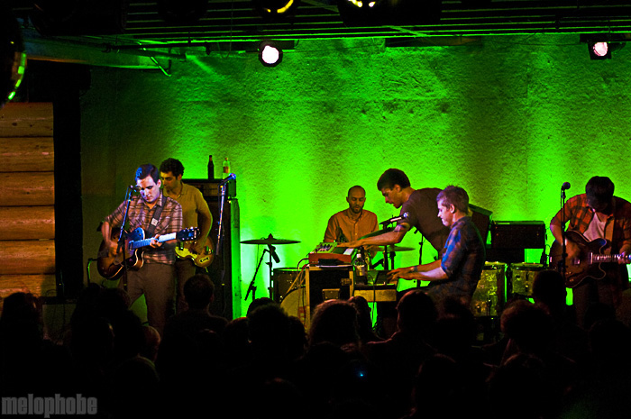 White Rabbits at Doug Fir Lounge, June 23, 2009. Photo by Cory Zimmerman.
