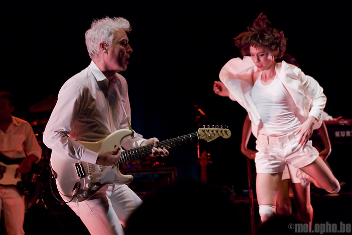 David Byrne at Paramount Theatre, June 24, 2009. Photo by Tighe McGillivray.