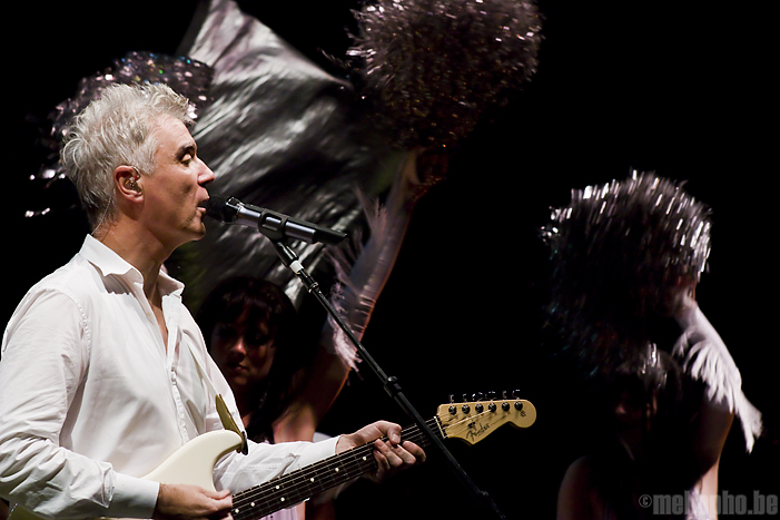 David Byrne at Paramount Theatre, June 24, 2009. Photo by Tighe McGillivray.