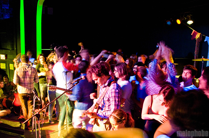 mewithoutYou at Hawthorne Theatre, June 25, 2009. Photo by Ian McNeil.