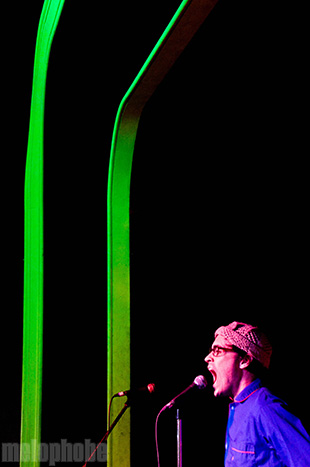 mewithoutYou at Hawthorne Theatre, June 25, 2009. Photo by Ian McNeil.