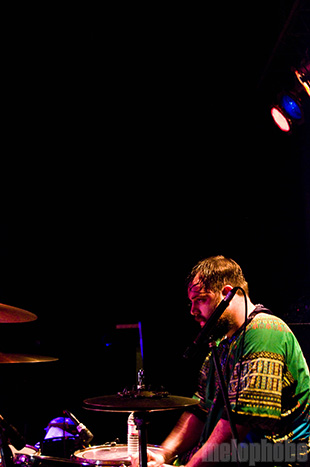 mewithoutYou at Hawthorne Theatre, June 25, 2009. Photo by Ian McNeil.
