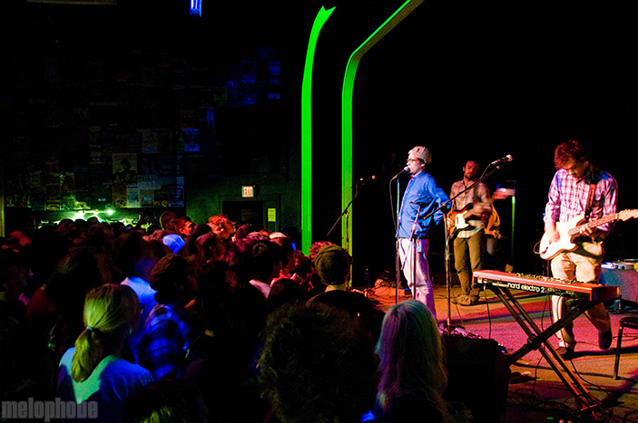 mewithoutYou at Hawthorne Theatre, June 25, 2009. Photo by Ian McNeil.