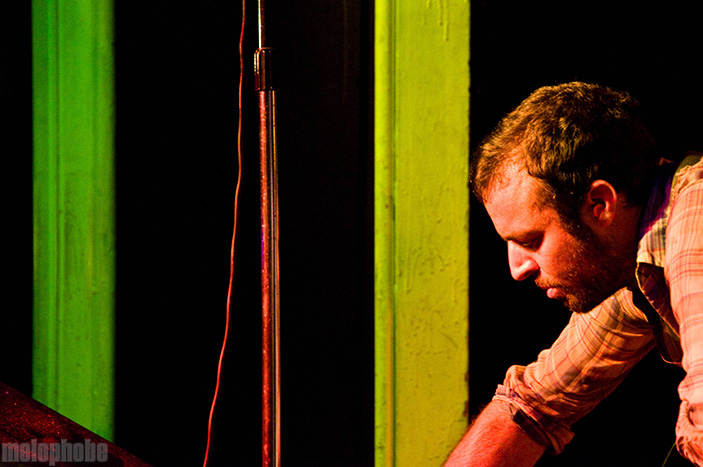 mewithoutYou at Hawthorne Theatre, June 25, 2009. Photo by Ian McNeil.