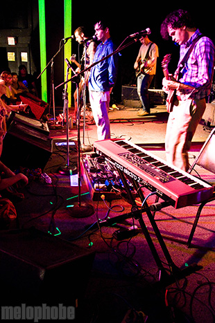 mewithoutYou at Hawthorne Theatre, June 25, 2009. Photo by Ian McNeil.