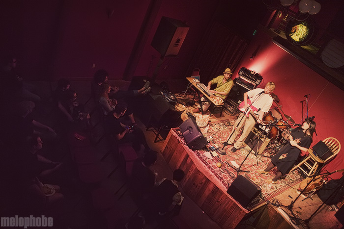 Tom Brosseau at Mississippi Studios, June 25, 2009. Photo by Joshua Bean.