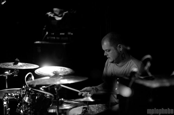 Obscured By Clouds at Dante's, July 1, 2009. Photo by Angel Priest.